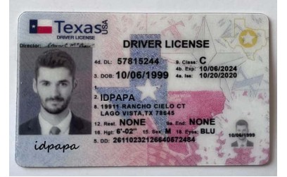 IDPAPA Alabama fake student id